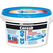 Эластичный водостойкий цветной шов до 5 мм Ceresit CE 40 aquastatic фото