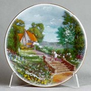 Тарелка настенная 19 см фото