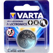 Батарейка CR2450 3В литиевая Varta в блистере 1 шт. фотография
