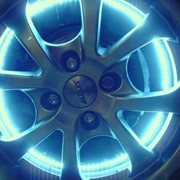 Система многоцветной подсветки дисков для автомобиля SMART WHEELS фото