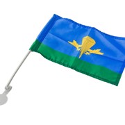 Флаг ВДВ автомобильный 24х36 с кронштейном AVDVT1012436 фото