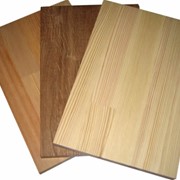 Заготовки щитовые клееные из древесины, сосна фото