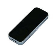 USB-флешка на 4 Гб в стиле I-phone, прямоугольнй формы, черный фото