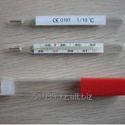 Термометрмедицинский стеклянный ртутный (ртутный градусник) марки «pharmadel» фото