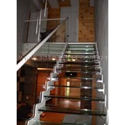 Стеклянная лестница | Sokolglass фото