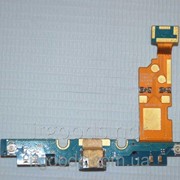 Шлейф (Flat cable) с коннектором зарядки, микрофона, подсветки сенсорных кнопок для LG Optimus G E975 фото
