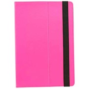 Чехол-книжка для планшета 10 дюймов уголки-резинка розовый