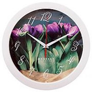 Часы настенные “Вега“ П1-7/7-254 Тюльпаны фотография