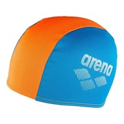 Шапочка для плавания Arena Polyester II Jr 002468730 голубо-оранжевый