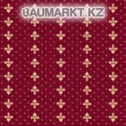 Ковролан Berber - Luiza 3601 8 20733 4м бордовый с лилиями фото