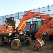 КОЛЕСНЫЙ МИНИ ЭКСКАВАТОР DOOSAN DX55WA 2010 год