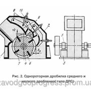 Дробилка роторная ДРС-16х16 среднего и мелкого дробления фото