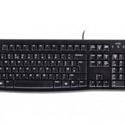 Клавіатура Logitech K120 Black, OEM USB Uk фото