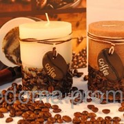 Ароматизированная свеча - цилиндр Кофе