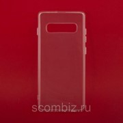 Силиконовый чехол «LP» для Samsung Galaxy S10+ TPU (прозрачный/европакет) фотография