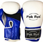 Перчатки боксерские Pak Rus кожа, 12 унций (пара) фотография
