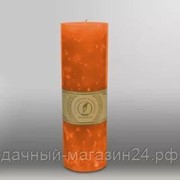 Свеча ХК декоративная Цилиндр d-35mm h-30mm вес-22гр, одноцветные ароматиз, цена за 6шт фотография