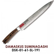 Нож разделочный MIKADZO DAMASCUS SUMINAGASHI фото