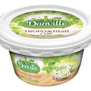 Творожный сыр DANVILLE с зеленью 63%, 160г фотография