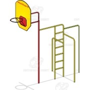 Баскетбольная стойка Т-44м (без сетки)
