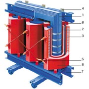 Трансформаторы мощностью от 100 до 2500 кВА с изоляцией из синтетической смолы