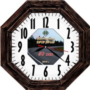 Часы настенные деревянные фото