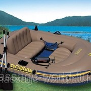 Надувная лодка Intex 68318 Excursion 2 Set (2-х местная) фото