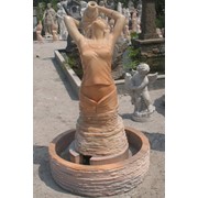 Скульптура - фонтан Девушка (фонтаны, парковые скульптуры, скульптуры из мрамора, скульптуры гранитные)