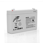Аккумуляторная батарея AGM RITAR RT672, Gray Case, 6V 7.2Ah ( 151х34х94 (100) ) Q20