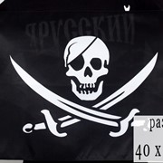 Флаг Пиратский «С саблями» 40x60 см фотография