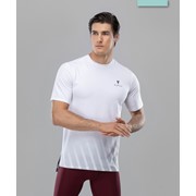 Мужская спортивная футболка Balance FA-MT-0105, белый, FIFTY - S