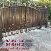 Предлагаем металлические конструкции: ворота, наве фото