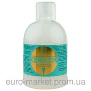 Шампунь с кератином и молочным протеином Shampoo Kallos Cosmetics, 1 л. фото