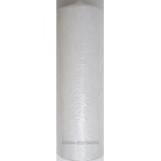 Свеча белая декоративная цилиндрическая 80х250мм | Код: 80/250-090 фото