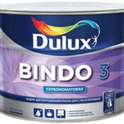 Dulux Bindo 3, глубокоматовая краска для потолков и стен BW, 1 л. фотография