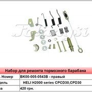 Запасные части для тормозного барабана HELI H2000 series CPCD30,CPD30