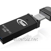 Флеш-накопитель USB3.0 32Gb Team M132 OTG Black (TM13232GB01) фото