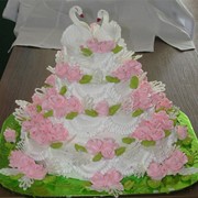 Торт Свадебный заказной фото