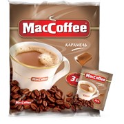 Кофе растворимый в пакетиках, “МасCoffee“ - “Карамель“. 3в1 фото