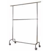 Хромированное вешало, Оборудование для обработки одежды в химчистках фото