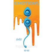 Голубые вагинальные шарики Emotions Gi-Gi Голубой фото
