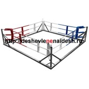 Ринг боксёрский на раме ( Боевая зона 4х4м, монтажная площадка 5.6х5.6м) 40