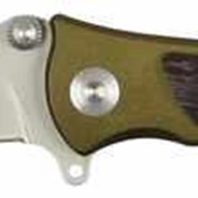 Нож ЗУБР ПРЕМИУМ СЛЕДОПЫТ складной универсальный, металлическая рукоятка с деревянными вставками, 200мм/лезвие 95мм. Артикул: 47713