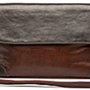 Женская рыже-коричневая кожаная сумка через плечо фото