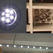 Светодиодный LED светильник для освещения торговых центров и подсветки витрин фото