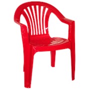Кресло пластиковое “Romantik“ красное Т192 фотография
