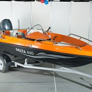 Катер из стеклопластика DELTA 440 фото