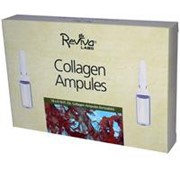 Экстракт коллагена Reviva Labs, Collagen Ampules, (Ionizable), 10 Vials, 0.10 fl oz Each фото