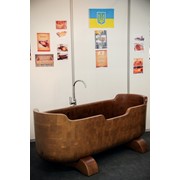 Деревянная ванна фото