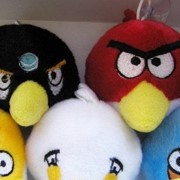 Игрушка Angry Birds со звуком на присоске фотография
